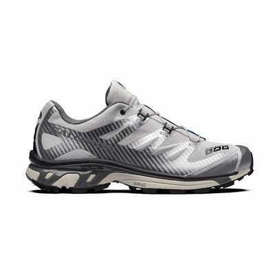 Salomon XT-4 ADVANCED - Miesten Tennarit - Hopea Metal/Harmaat